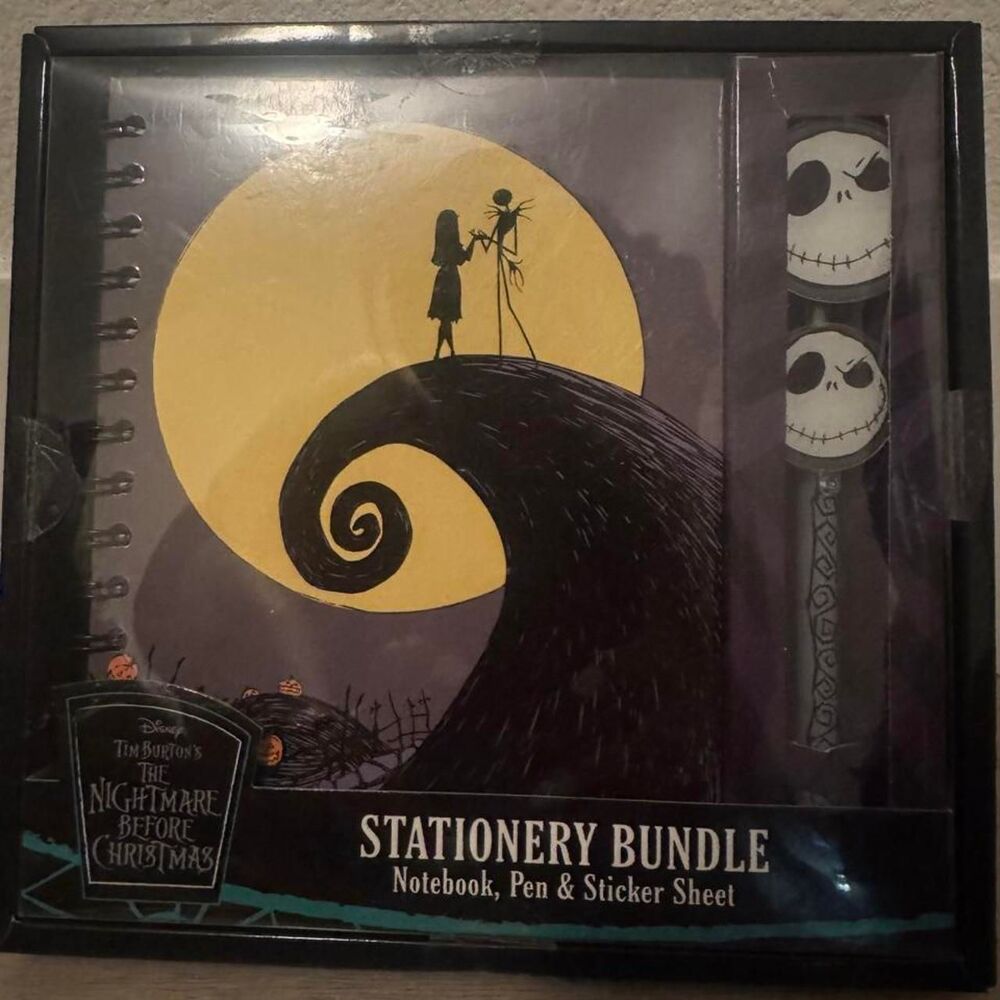 Disney The Nightmare Before Christmas Stationary Bundle